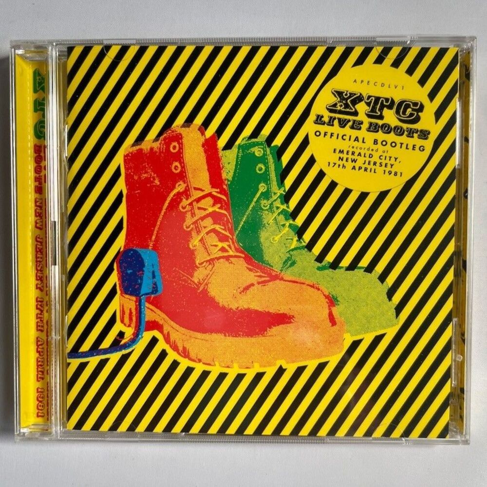 XTC – Live Boots -1981 – Double Compact Disc, 2xCD, Ape House Uk 2026 NEW Import